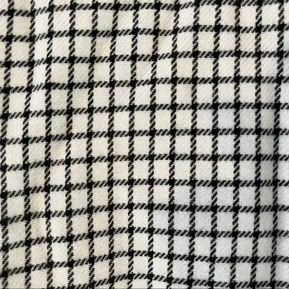 Madewell Bell-Sleeve Button-Down Shirt - Windowpane - Small - NWT - Picture 12 of 12